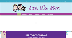 Desktop Screenshot of justlikenewkids.com